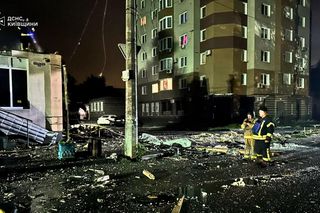 Kijów odcięty od prądu, wybuchy i pożary. Wielki atak Putina