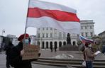 Warszawa. Akcja solidarnościowa z Nawalnym