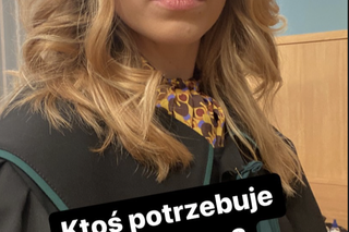 M jak miłość. Hanna Turnau (Sylwia) na planie