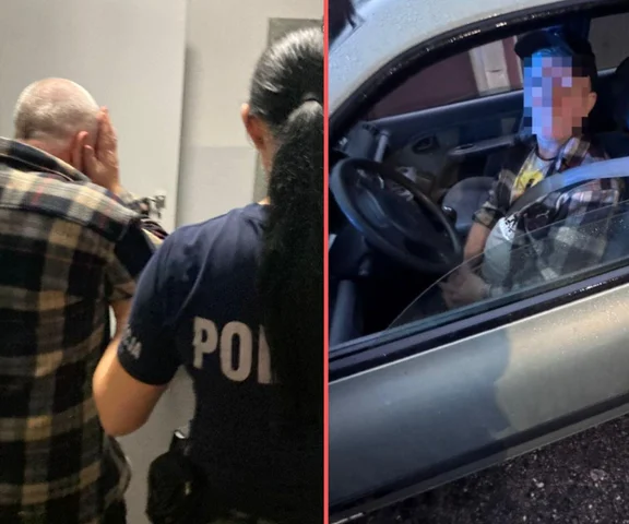Ledwo widział drogę, ale prowadził. 53-latek z 4 promilami