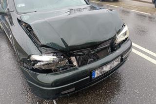 Karambol w Sławęcinie. Zderzenie pięciu pojazdów, w tym ciężarówki