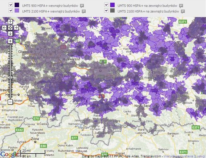 Play 4G - zasięg w Polsce