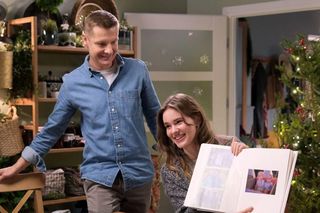 	M jak miłość odc. 1855. Paweł (Rafał Mroczek), Franka (Dominika Kachlik)