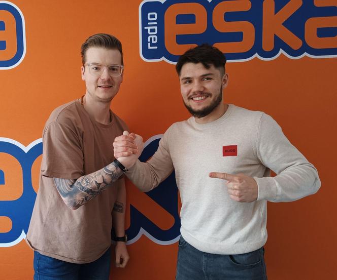 Maciej Juszczak i Kacper Frątczak (po prawej)