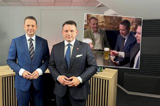 Mentzen na piwie z Trzaskowskim i Sikorskim. To nagranie wywołało burzę