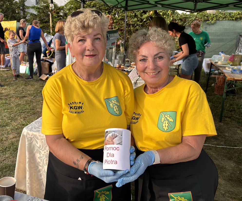 Mieszkańcy Dąbrowy Chełmińskiej zjednoczyli się dla Piotrka. Festyn charytatywny pełen wzruszeń i nadziei