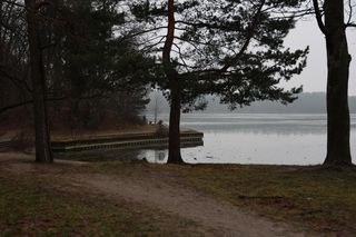 Zalew Zemborzycki pod koniec grudnia 2024