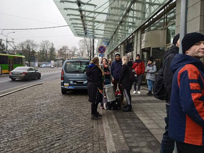 Protest przeciwko wysiedleniu uchodźców z Ukrainy i prywatyzacji Ikara