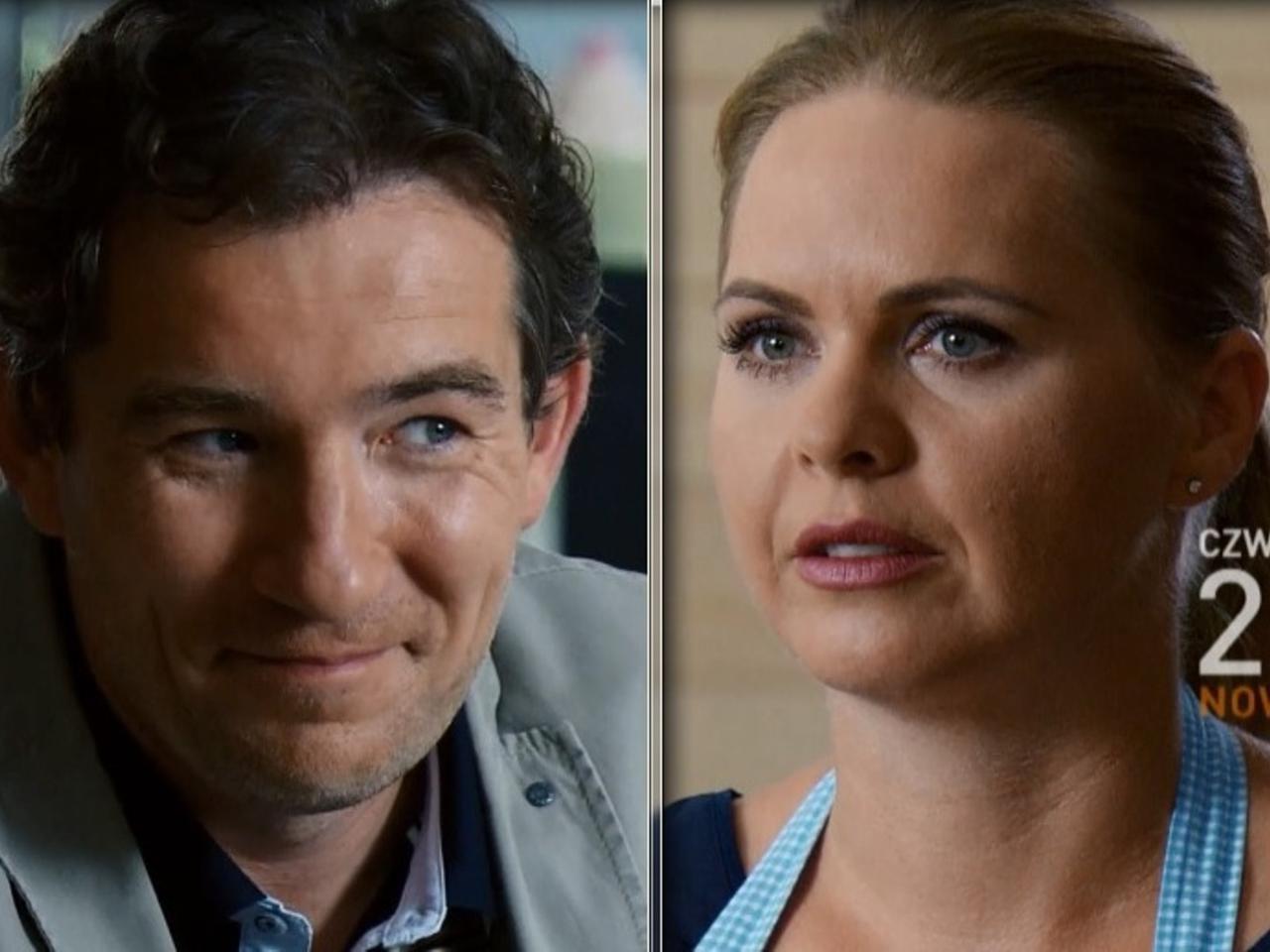 Przyjaciółki 6 sezon odc. 67. Leszek (Przemysław Sadowski), Anka (Magdalena Stużyńska)