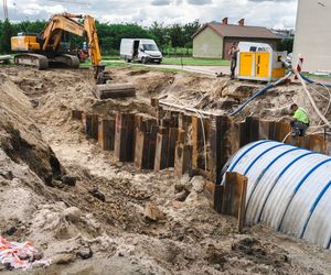 Budują zbiornik retencyjny przy siedleckiej Samochodówce