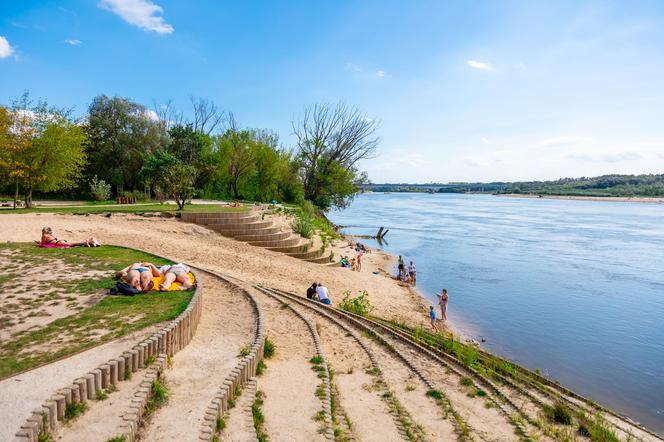 Plaża Romantyczna – widok w stronę wody