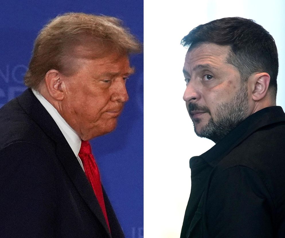 Wołodymyr Zełenski & Donald Trump