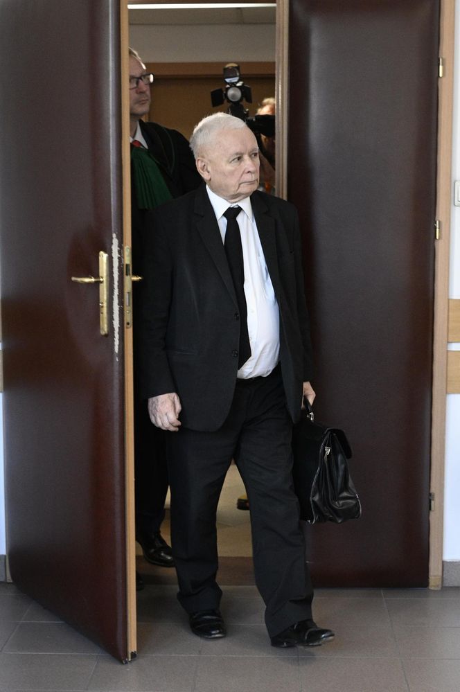 Kaczyński spotkał się z Brejzą przed sądem