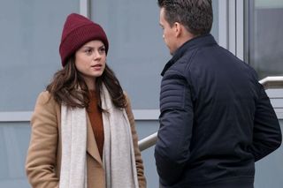 M jak miłość odcinek 1871 ostatni finał sezonu. Kasia (Paulina Lasota), Jakub Karski (Krzysztof Kwiatkowski)