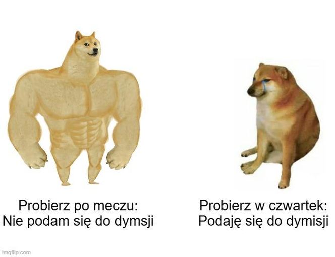 Michał Probierz podał się do dymisji MEMY