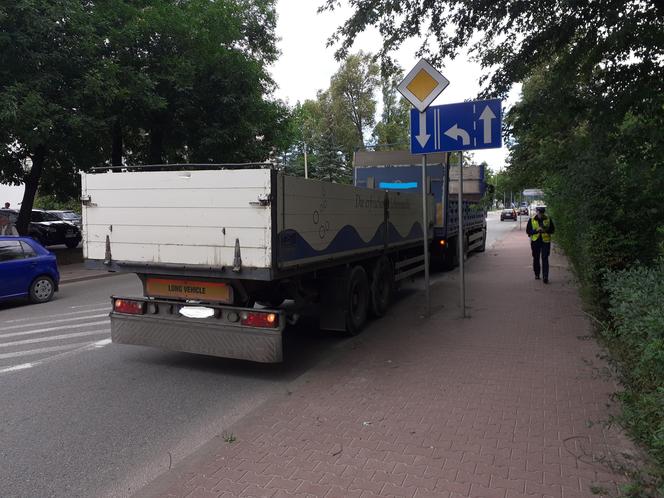 Potrącenie pieszej na ulicy Radomskiej w Starachowicach