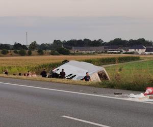 Groźny wypadek na A4 w woj. opolskim