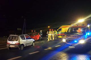 Wypadek na DK 25 w Chmielnikach! Cztery osoby trafiły do szpitala! [ZDJĘCIA]