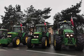 Protest rolników w naszym regionie 