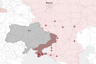 Rosja buduje schrony dla samolotów na Krymie