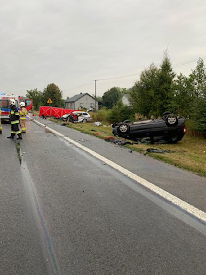 Karambol na drodze pod Mławą! Nie żyją 2 osoby