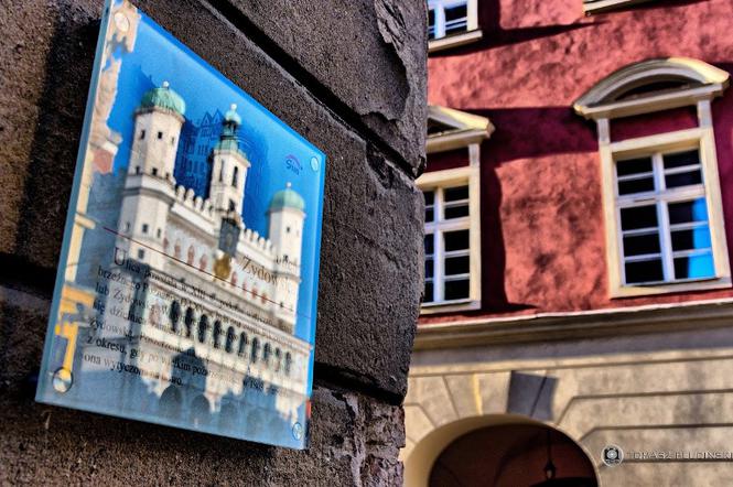 Róg Żydowskiej i Wielkiej w Poznaniu.