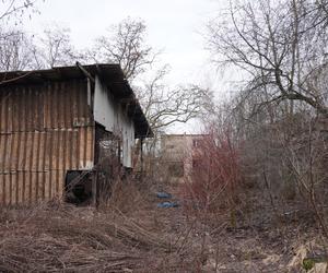 Opuszczona fabryka w Fastach na obrzeżach Białegostoku