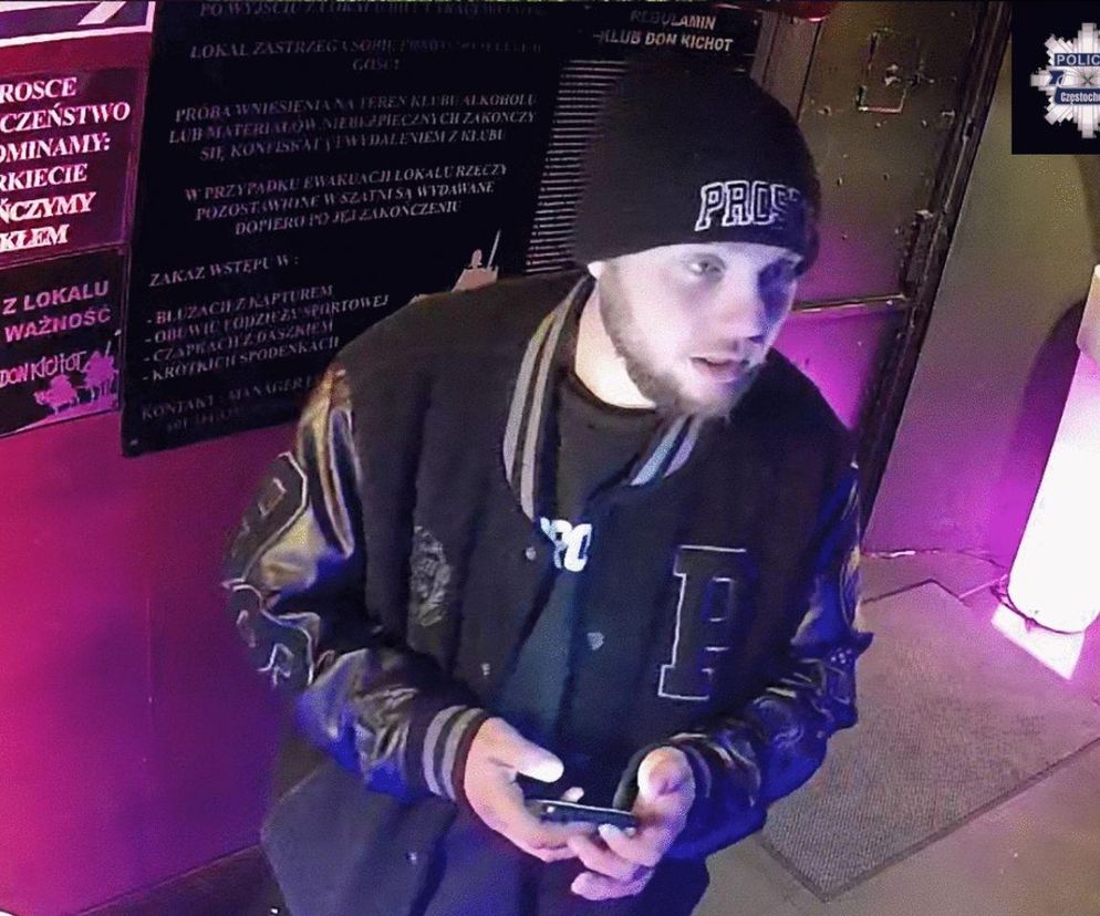 Rozpoznajesz go? Policja w Częstochowie prosi o pomoc