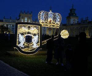 Królewski Ogród Świateł w Wilanowie już otwarty. Zobaczcie sami, jak tam jest pięknie!