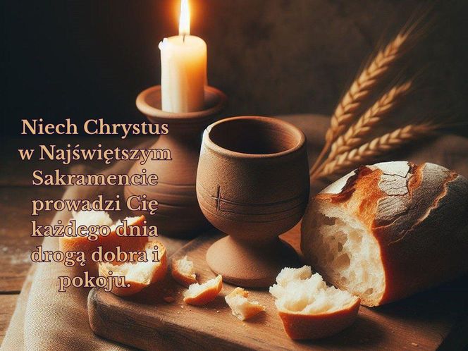 Kartki na Boże Ciało