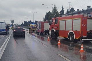 Poważny wypadek na al. Sikorskiego