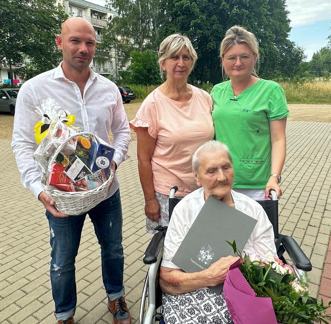 Marta Mrozek z Tarnowskich Gór obchodziła 105. urodziny