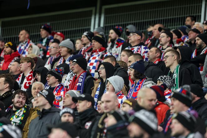 Mecz Górnik Zabrze – Motor Lublin. Zdjęcia kibiców