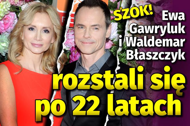 SG Szok! Ewa Gawryluk i Waldemar Błaszczyk rozstali się po 22 latach