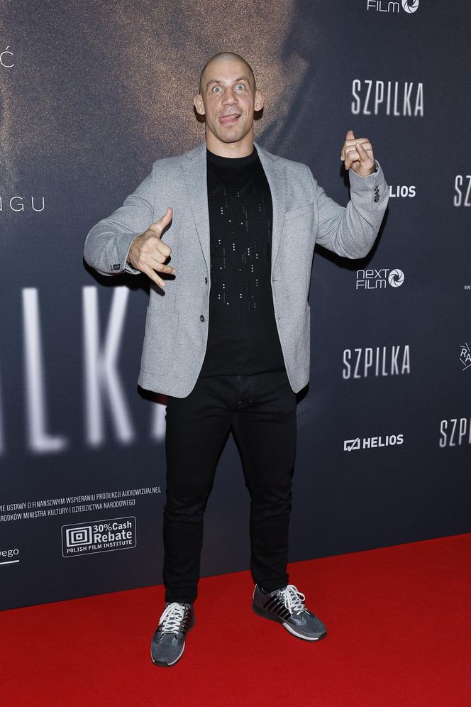 Gwiazdy sportu na premierze filmu "Szpilka"