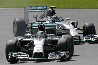 GP Belgii: Kolizja Rosberga i Hamiltona, triumf Ricciardo [WYNIKI]