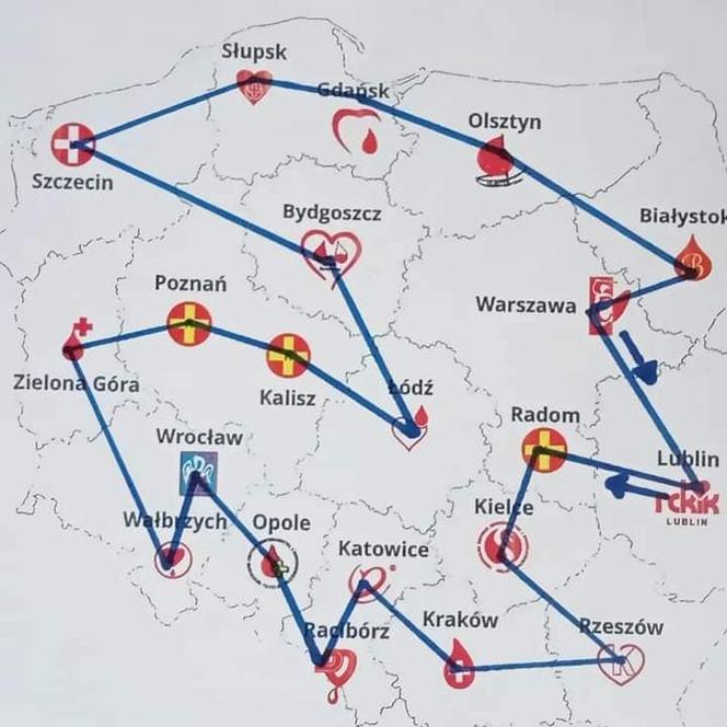 Rajd dla krwiodawstwa
