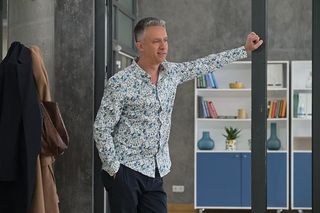 Pierwsza miłość, odcinek 4080: Brian (Dominik Rybiałek), Artur Kulczycki (Łukasz Płoszajski), Berenika (Maria Konaarowska)