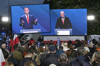 Braun zapytał Nawrockiego o wrak ze Smoleńska. Kandydat popierany przez PiS musiał się z tym zmierzyć