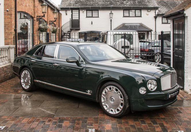 Królewski Bentley Mulsanne na sprzedaż