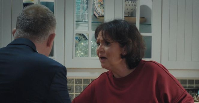 M jak miłość odc. 1883. Artur Rogowski (Robert Moskwa), Marysia (Małgorzata Pieńkowska)