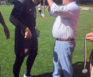 Srebrni z Barcelony zagrali dla Ryszarda Stańka. Legendarny medalista igrzysk walczy z chorobą