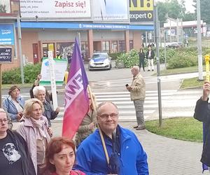 Protest kobiet Ani jednej więcej! w Kielcach (14 czerwca 2023)