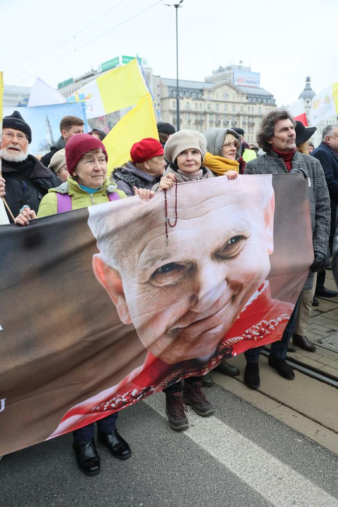 Narodowy Marsz Papieski w Warszawie