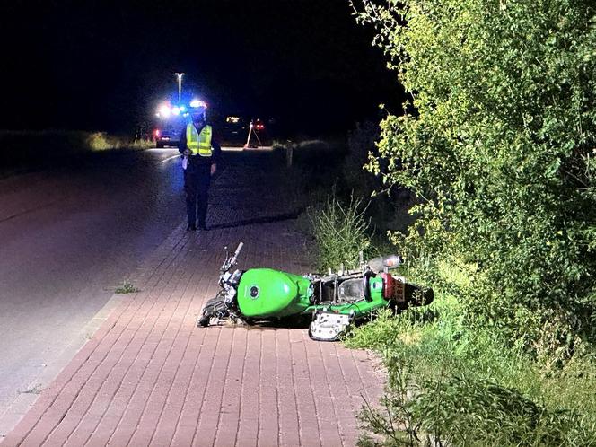 Wjechał motocyklem w łosia! Wielka tragedia, 18-latek nie miał szans