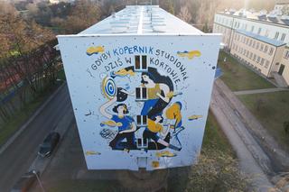 Nowy mural w olsztyńskim Kortowie. Wywiad z autorką [AUDIO]
