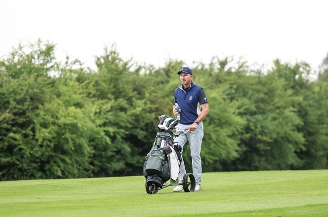 Jerzy Dudek na polu golfowym