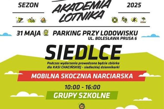 W Siedlcach na jeden dzień stanie skocznia narciarska