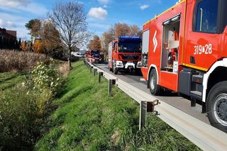 Tragiczny wypadek w miejscowości Wzdół Kolonia. Nie żyją dwie osoby, kolejne dwie są ranne