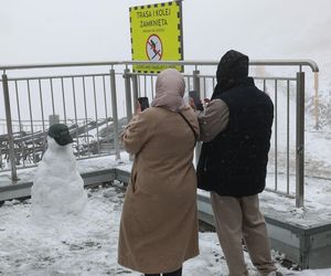 Zima w Tatrach na początku października